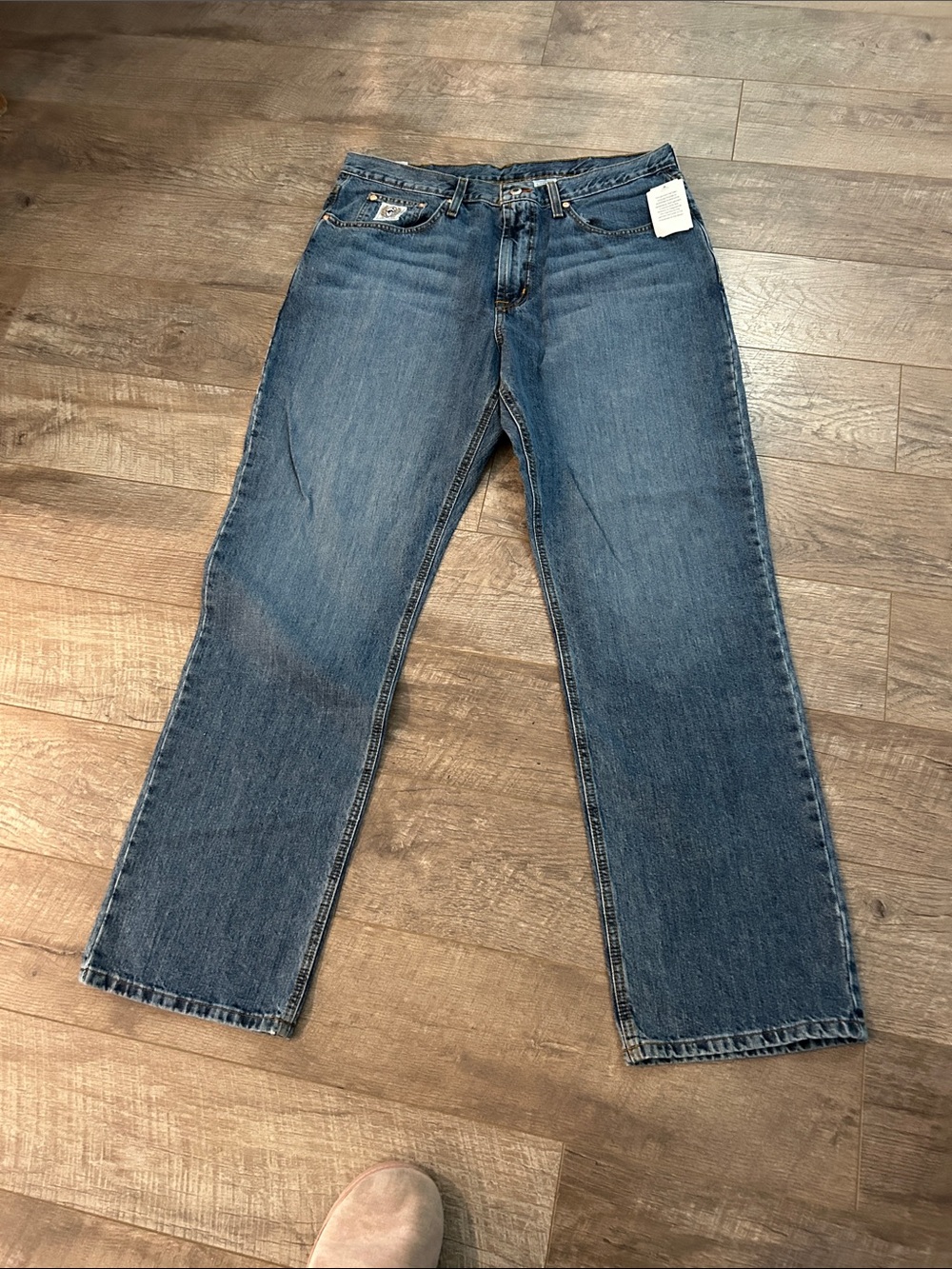 Men's Cinch Classic Straight-Leg Jeans in Medium Blue